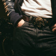 Load image into Gallery viewer, Marvin Skull Bronze Buckle