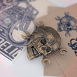 Load image into Gallery viewer, Marvin Skull Bronze Buckle